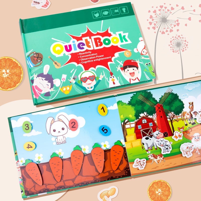 JoyNest™ | Lern-Abenteuerbuch – Entfache endlose Neugier und Selbstvertrauen bei deinem Kleinkind