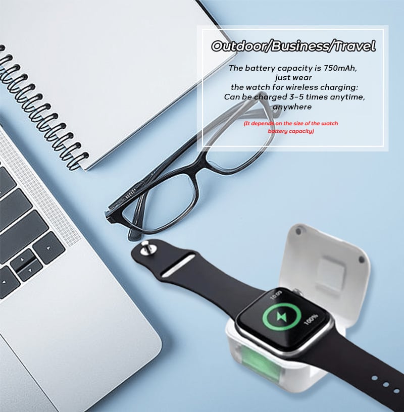 50% RABATT | WatchLux™ | Mini Magnetische Powerbank