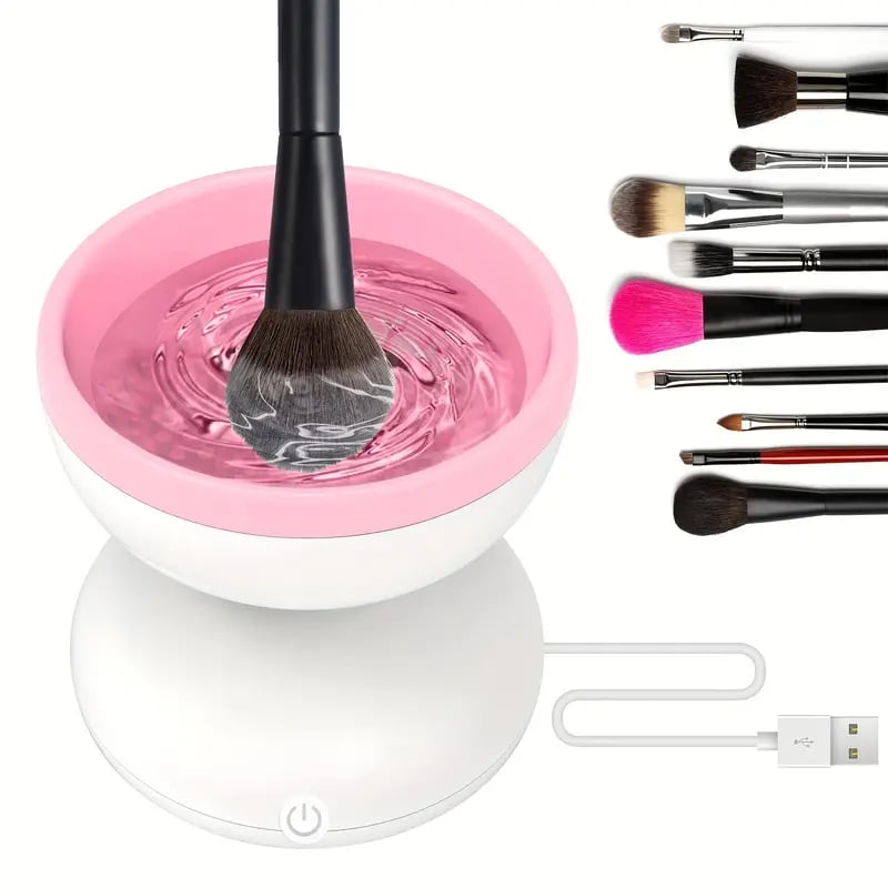 50% Rabatt | PureHygiene™ | Elektrischer Makeup-Pinselreiniger