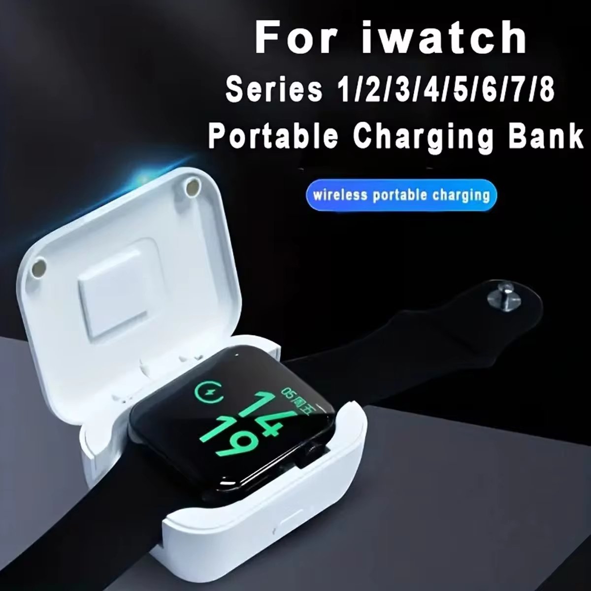 50% RABATT | WatchLux™ | Mini Magnetische Powerbank