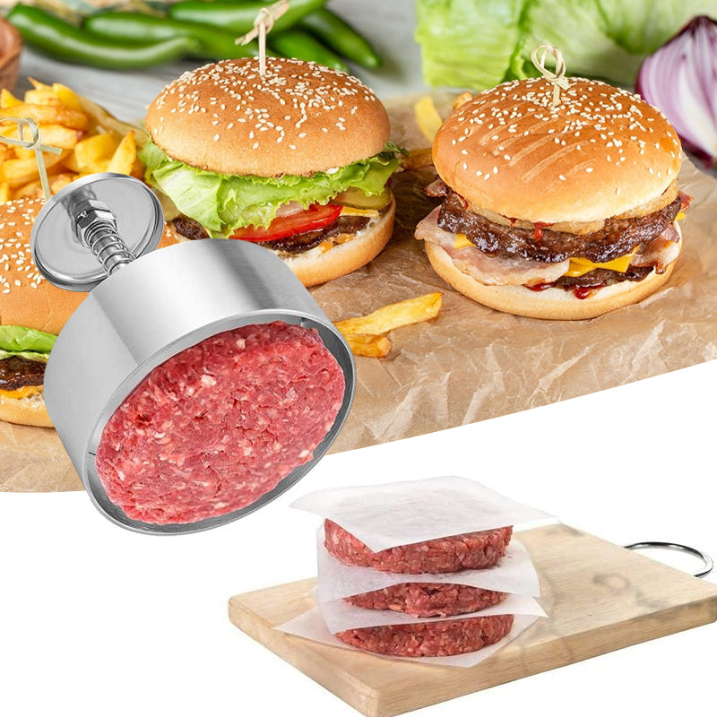 GrillMasterPro™ | Bereiten Sie schnell und einfach einen perfekt geformten, saftigen Burger zu