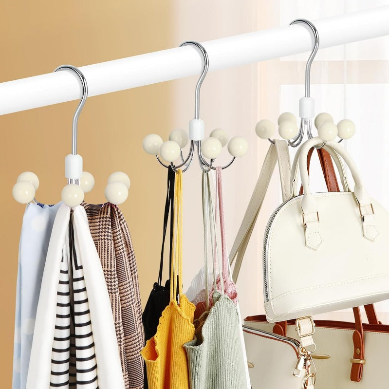 1+2 GRATIS | ClosetMaster™ | 360° drehbarer Hoodie- und Taschenorganizer