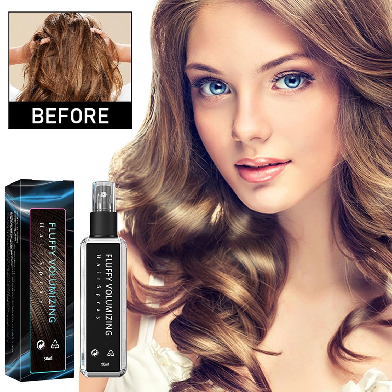 1+1 Gratis | FluffyPro™ | Das ultimative Volumen-Haarspray!