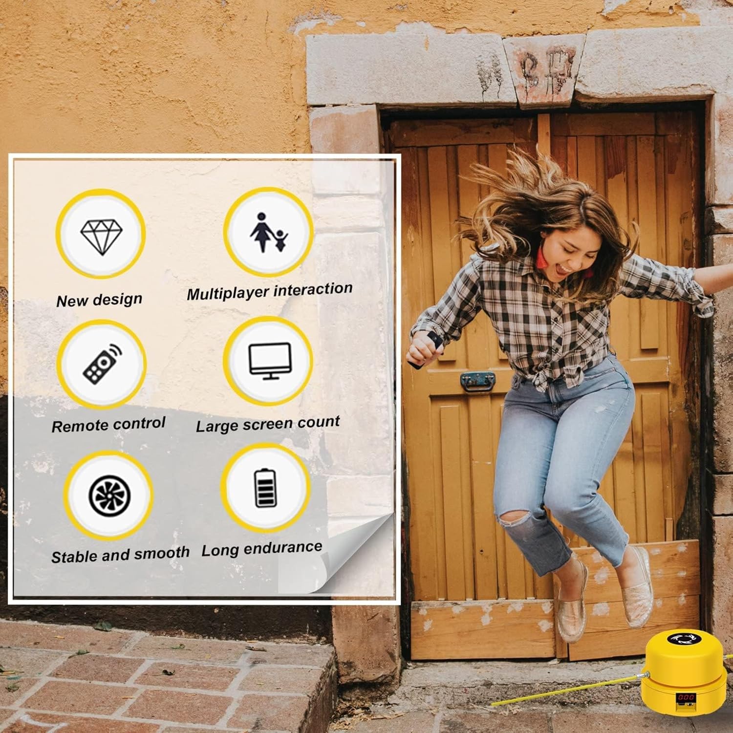 SmartJump™ | Intelligentes elektrisches Drehseilsprunggerät