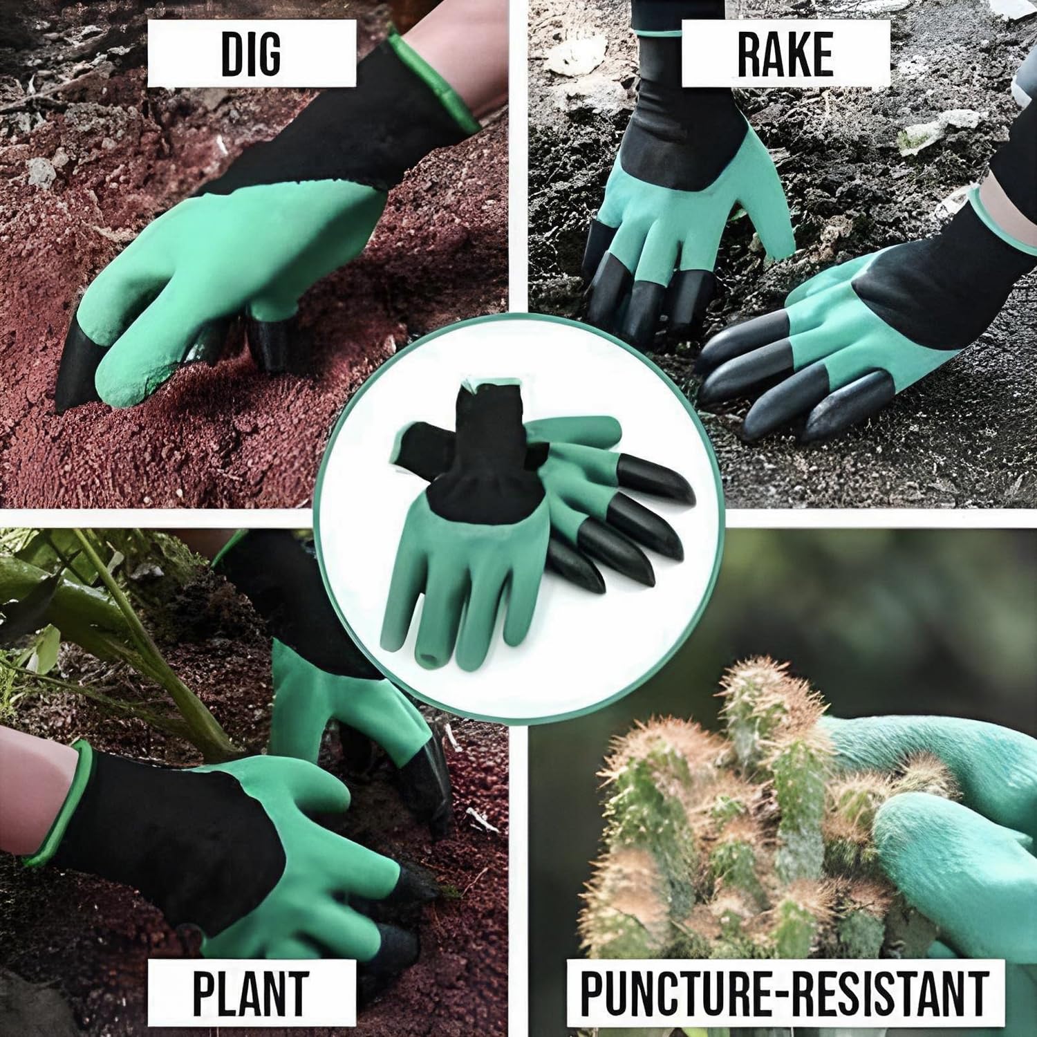 1+1 Gratis | DigMaster™ | Gartenkrallen-Schutzhandschuhe