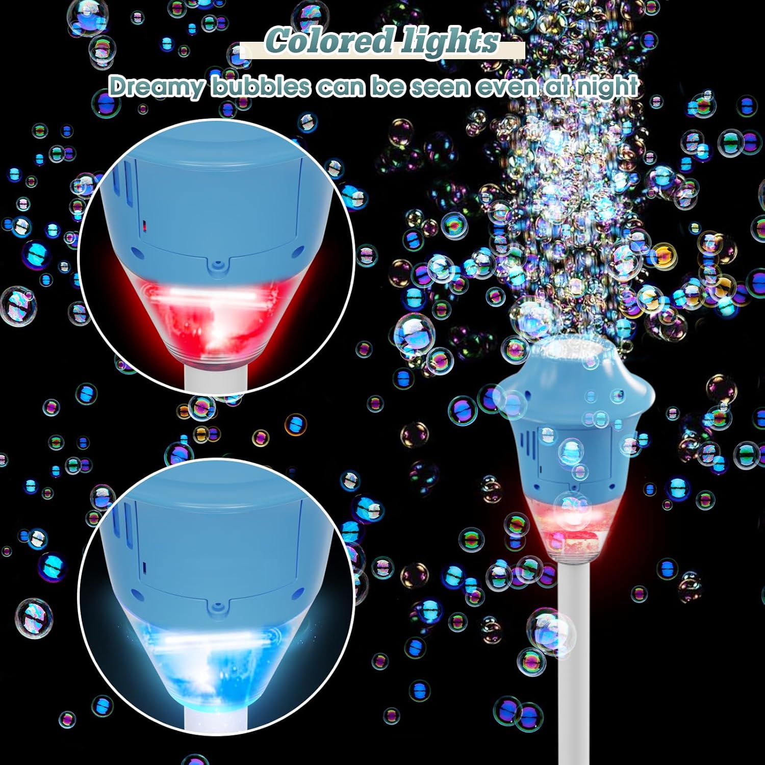 LumiBubbles™ |  Verwandeln Sie jede Veranstaltung in eine Seifenblasenparty!