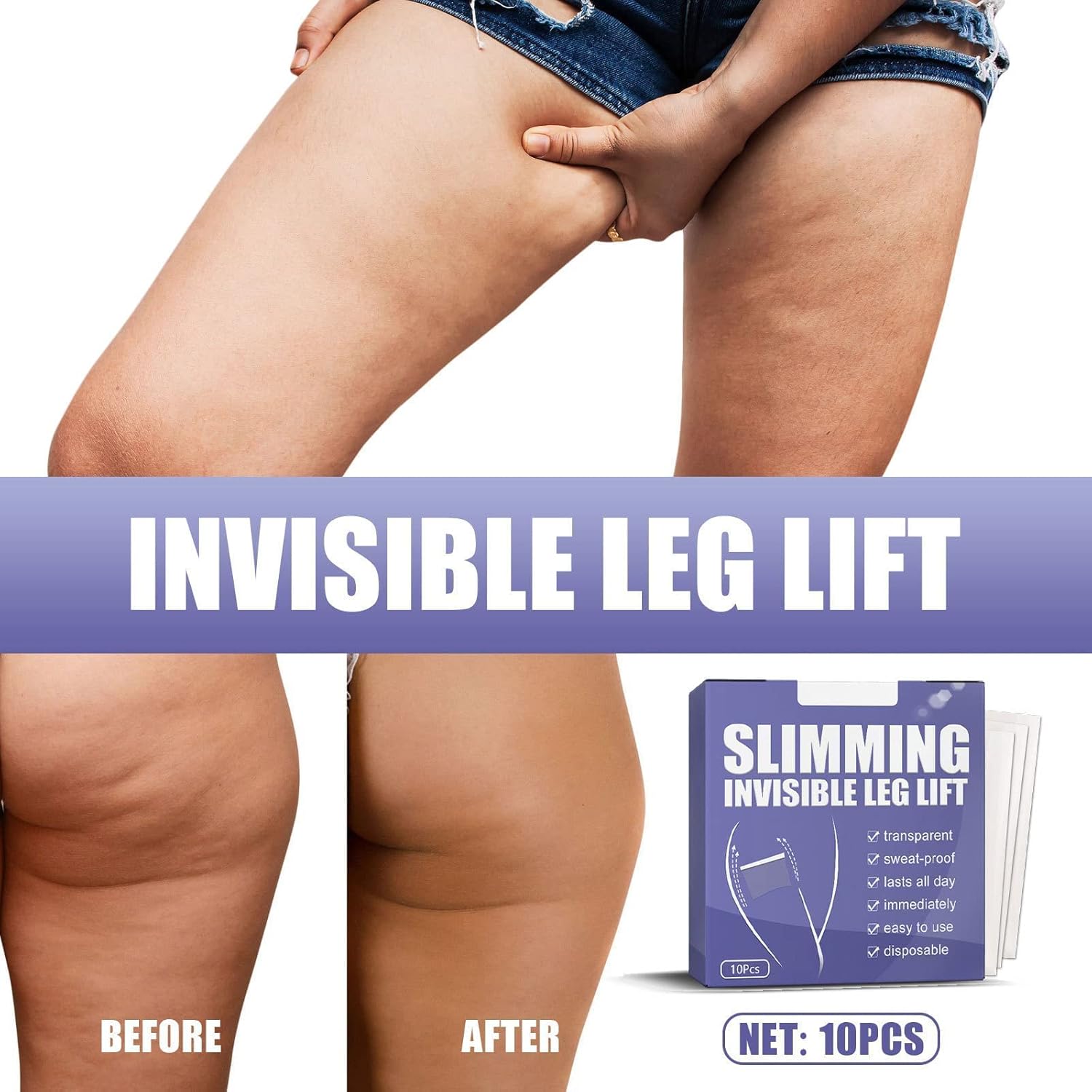1+1 Gratis | Invisible Lift Patches™ | Sofort glättend, straffend und strahlend unter jedem Outfit