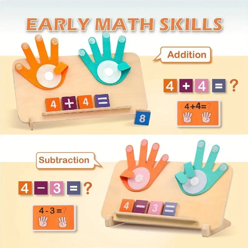 ZahlenFreude™ | Holz-Zahlenlernspiel — spielerisch Mathe verstehen lernen