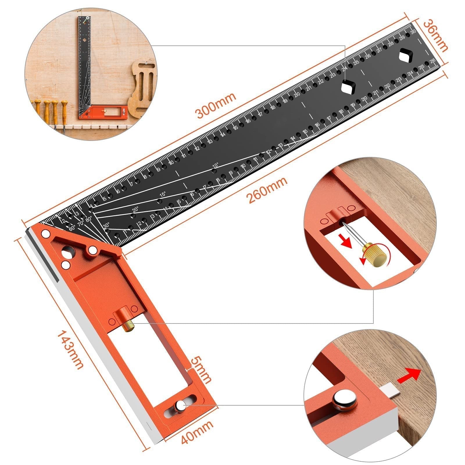 AngleMaster Pro™ | Perfekte Winkel, mühelos meistern und jeden Job beschleunigen!
