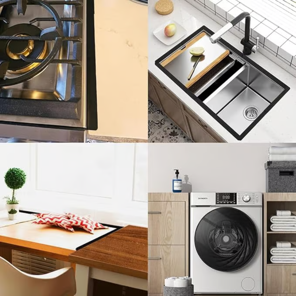 SealSnap™ | Fängt jedes Krümelchen, jeden Fleck und jeden Schmutz sofort auf und sorgt so für eine makellose Küche (2 Stück)