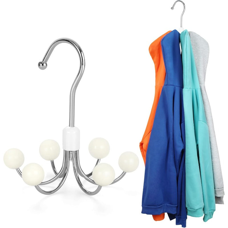 1+2 GRATIS | ClosetMaster™ | 360° drehbarer Hoodie- und Taschenorganizer