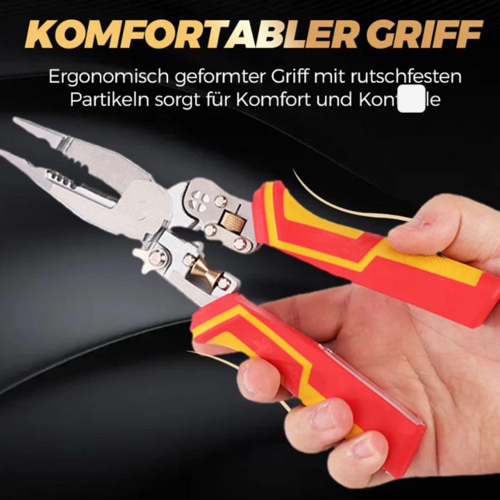 PrecizeWork | 8-in-1 Abisolierzange mit Spannungsprüfer