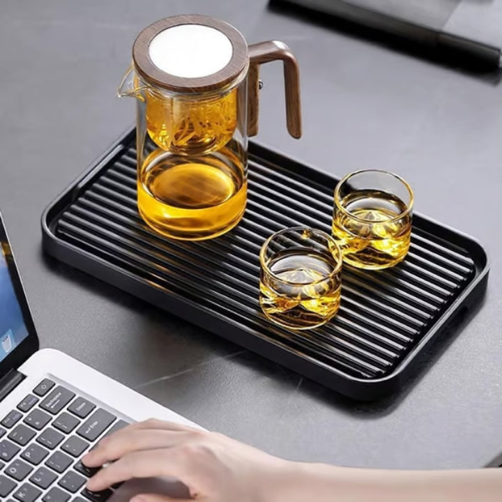 TeaFusion | Magnetische Glas-Teekanne mit integriertem Tee-Ei