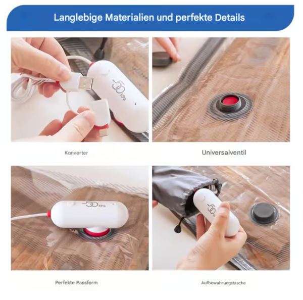 50% RABATT | SpaceSaver™ | Kompressionsbeutel