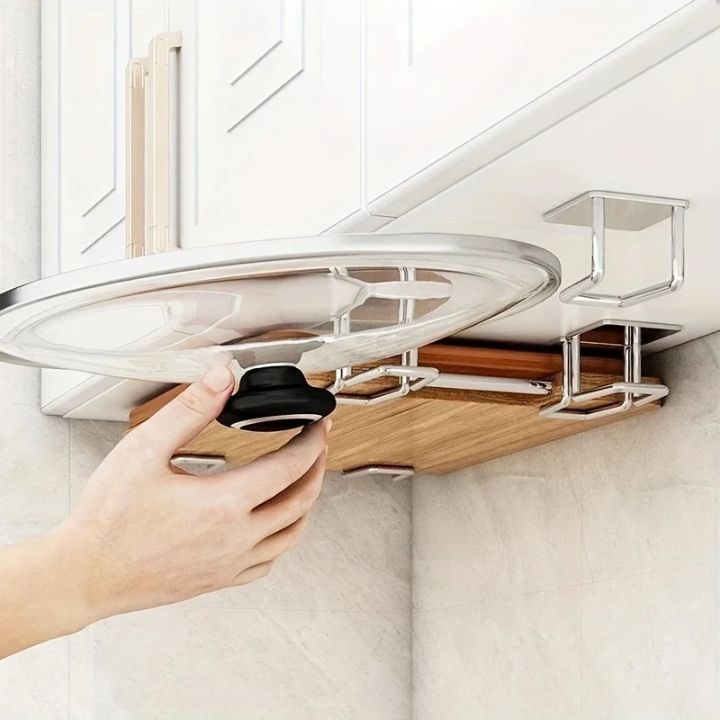 Wallvera™ | 4 Stück  Edelstahl-Wandhalter – Selbstklebend und platzsparend