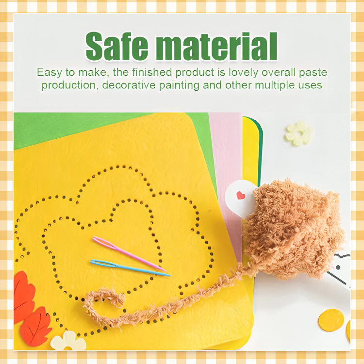 KreativKit™ | DIY Embroidery Doll Kit for Kids — Entfessele spielerische Kreativität und Stolz in kleinen Händen!