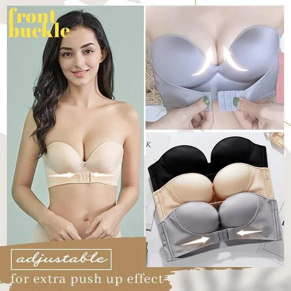 1+1 Gratis | Bustelle™ | Trägerlose Push-up-BHs