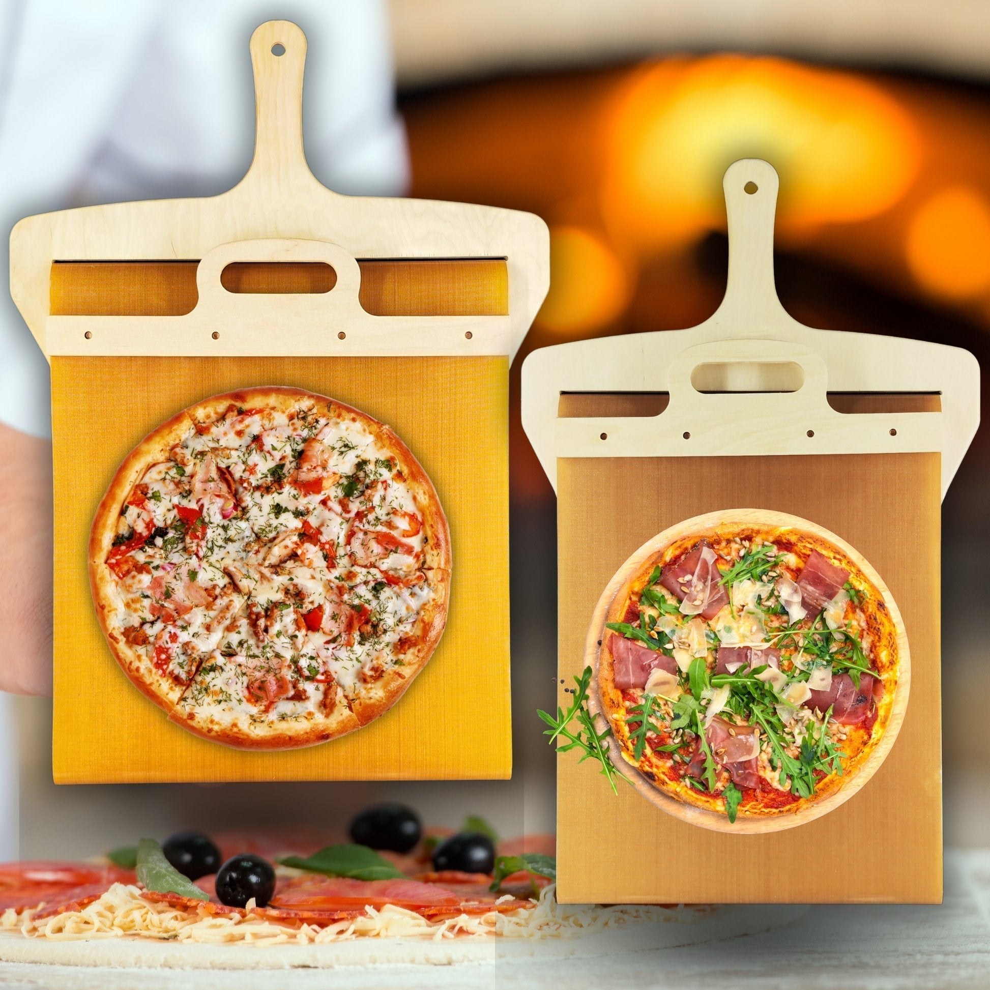 Slidezza™ | Schiebbare Pizzaschieber
