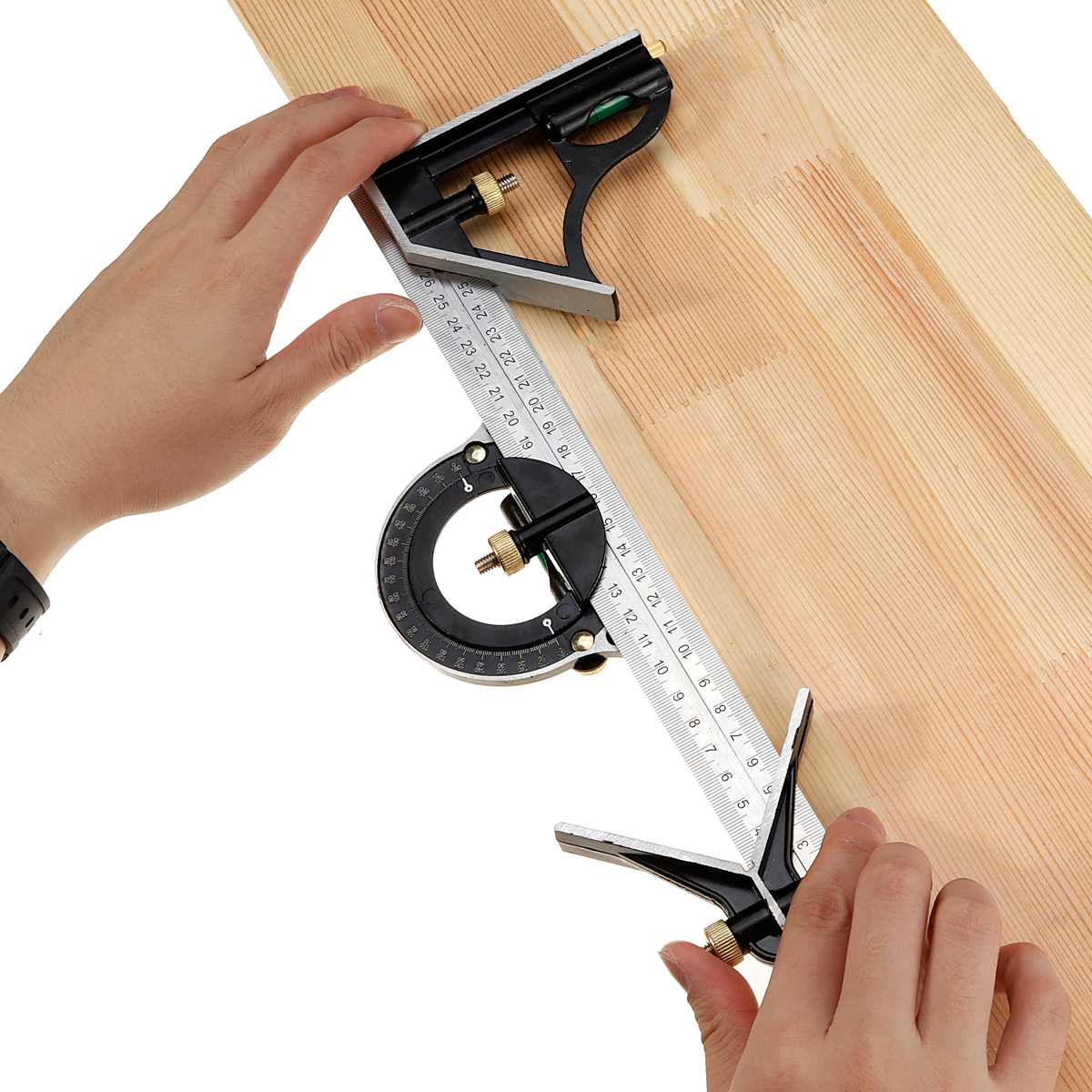 AdjustiRuler | Multifunktionale Kombination aus beweglichem Winkellineal-Set