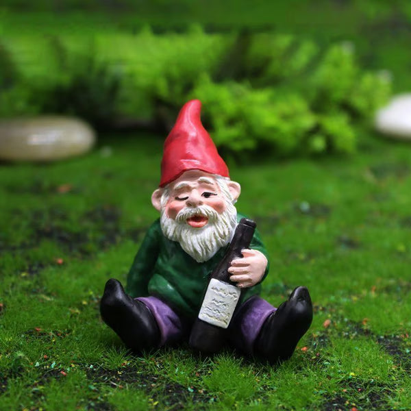 1+1 GRATIS | TipsyGnomes™ | Die lustigen, betrunkenen Gartenzwerge