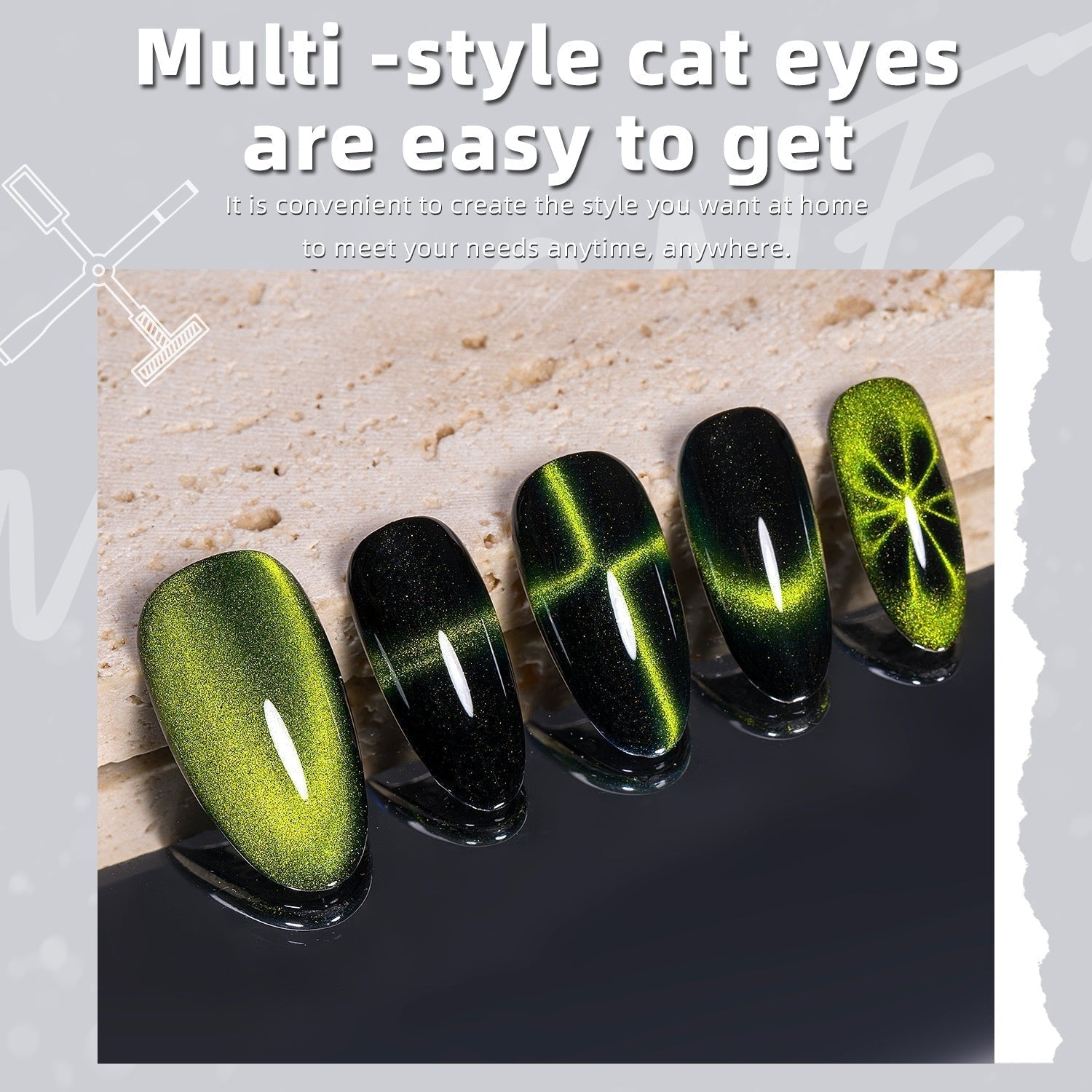 Magneye™ | 5-in-1 Eleganter Katzenaugene-Magnet