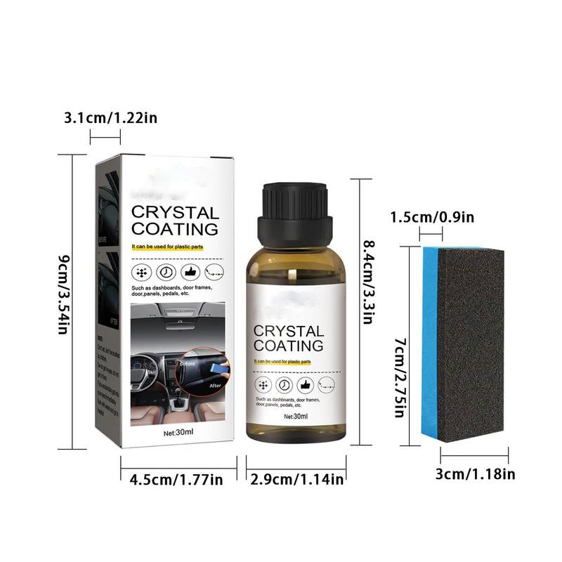 1+1 Gratis | CrystalCoating™ | Kunststoffteile Kristalline Beschichtung