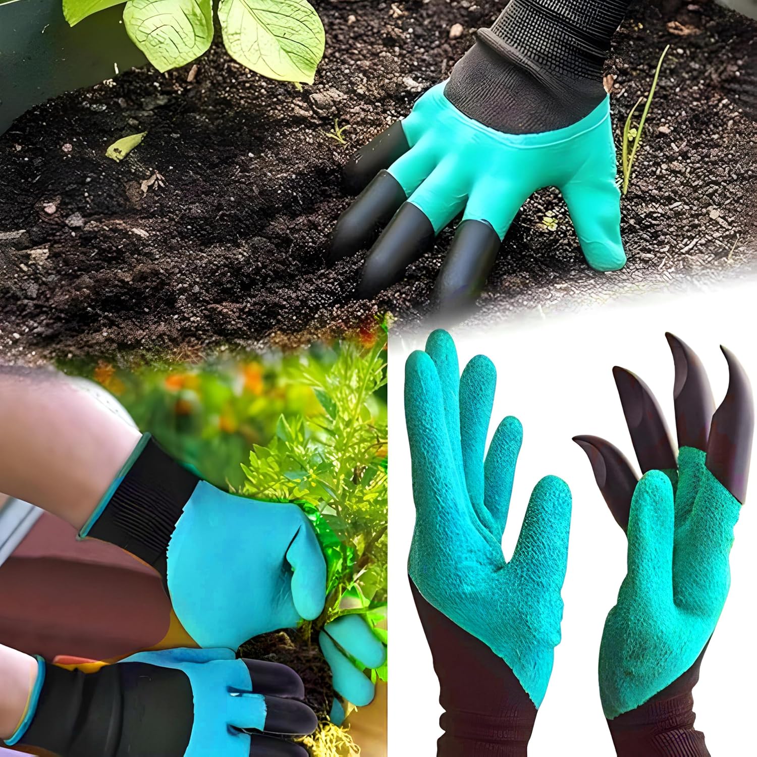 1+1 Gratis | DigMaster™ | Gartenkrallen-Schutzhandschuhe