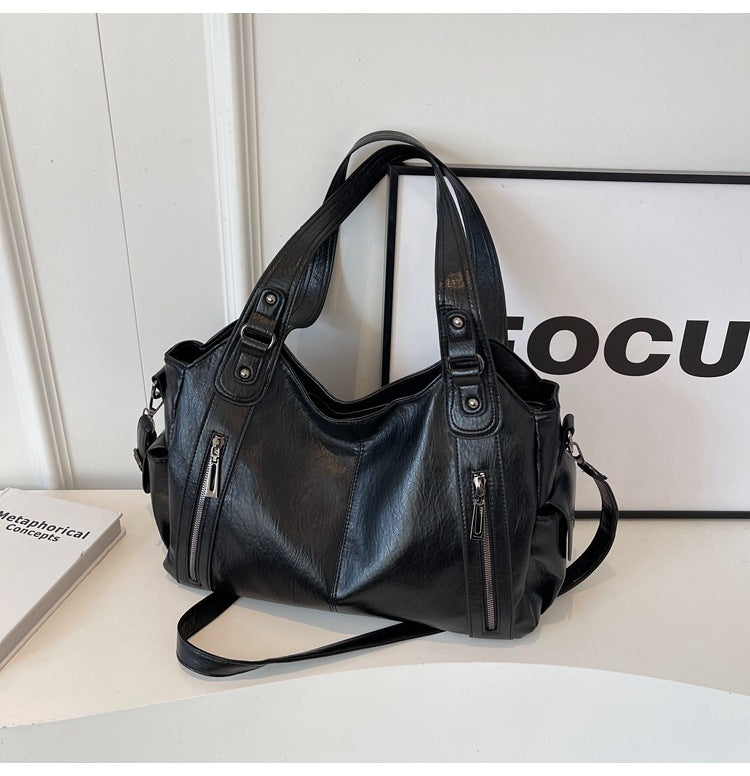 LuxeCarry™ | Leder-Tragetasche
