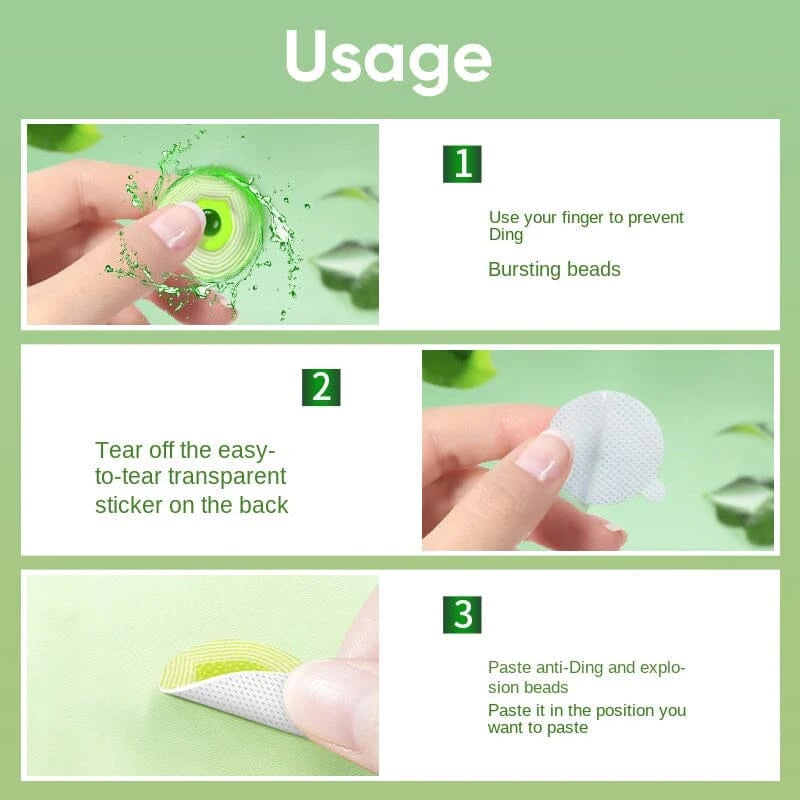 10+10 Gratis | NaturShield™ | Effektive Mückenpflaster mit beruhigendem Kräuterduft
