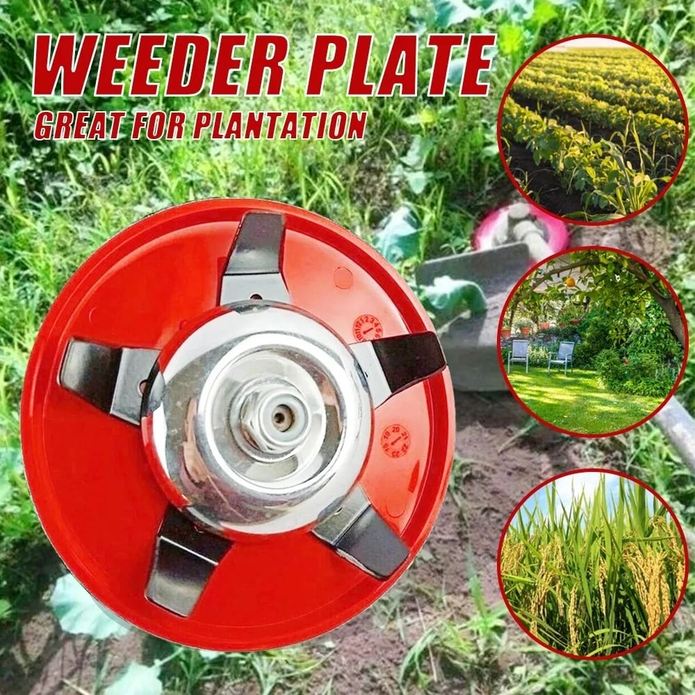 GardenPro | Amphibisches Unkrautentferner-Scheibenset – Mühelos Unkraut entfernen überall