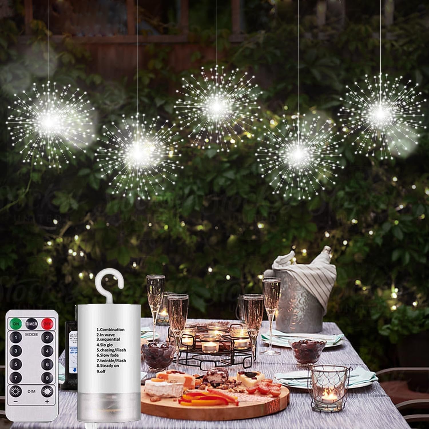 LumaBurst™ | Entfache magische Erinnerungen mit atemberaubendem Sternfunkeln (120 Lichter)