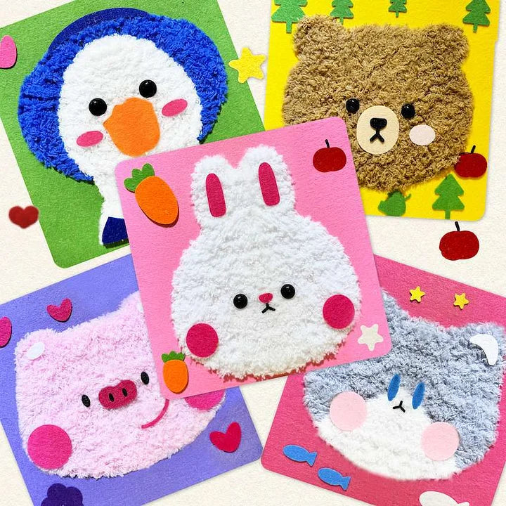 KreativKit™ | DIY Embroidery Doll Kit for Kids — Entfessele spielerische Kreativität und Stolz in kleinen Händen!