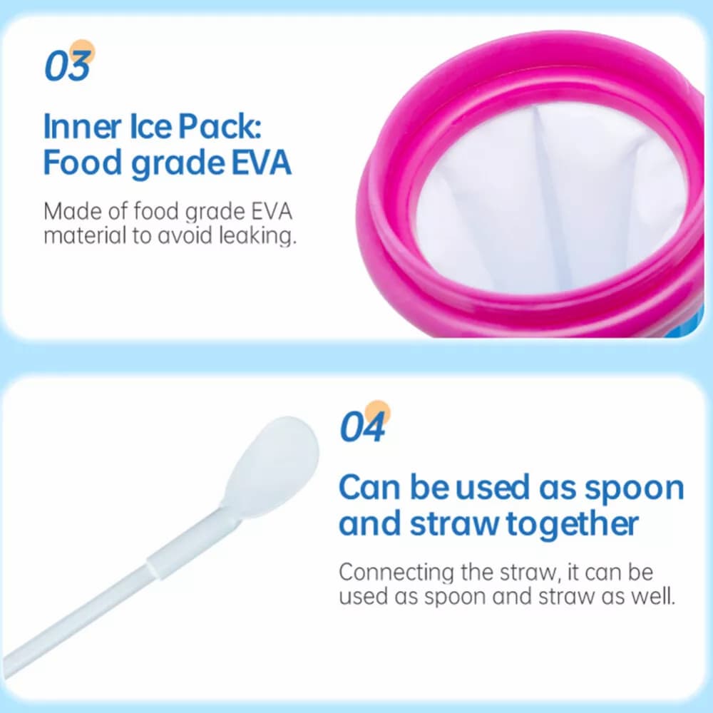 IceSplash™ | Slushy-Becher zum Quetschen