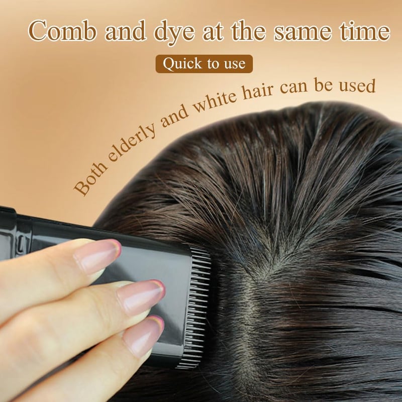 GlowFix™ | Nie Wieder Graue Haare Verraten — Verwandelt deinen Look in Sekunden für unschlagbare Jugendkraft (2 Stück)