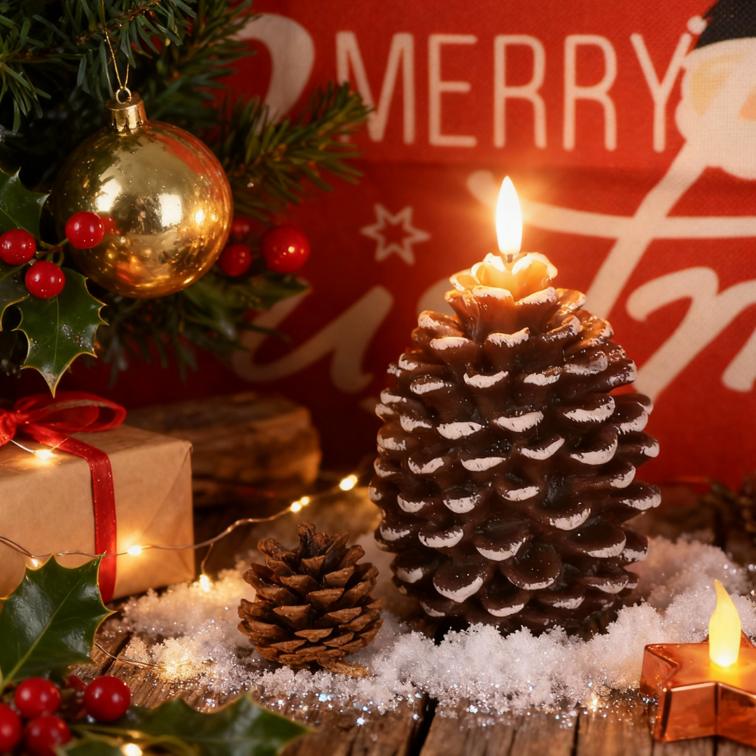 MerryPine™ | Entspannendes Kerzenlicht ohne Brandgefahr