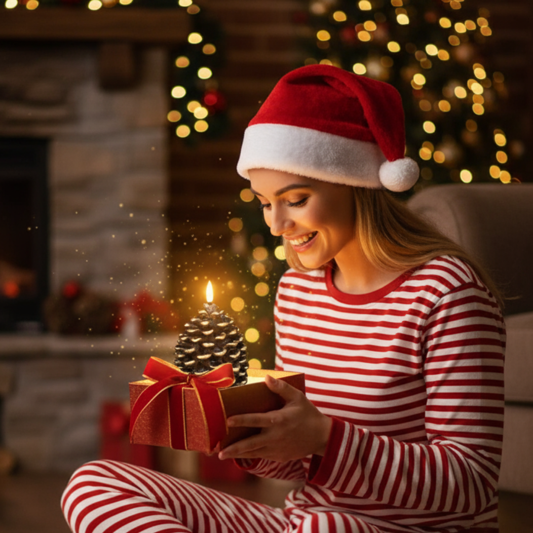 MerryPine™ | Entspannendes Kerzenlicht ohne Brandgefahr