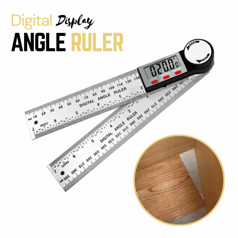 50% Rabatt | DigiRule™ | Digitales Display Winkellineal