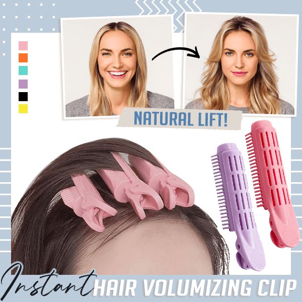 1+1 Gratis  | VoluClip™ | Root-Booster-Klemmen - Sofort mehr Volumen und Selbstvertrauen ohne Haarschäden