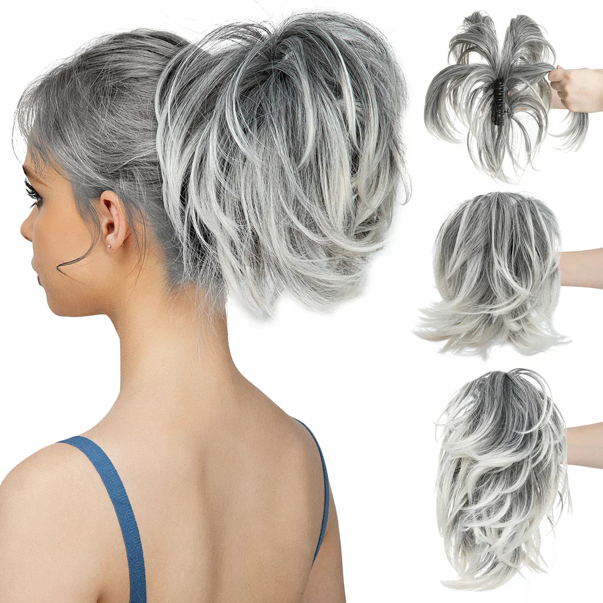 1+1 Gratis | DIY Bun Haarschmuck™ | Bequeme und verstellbare Passform