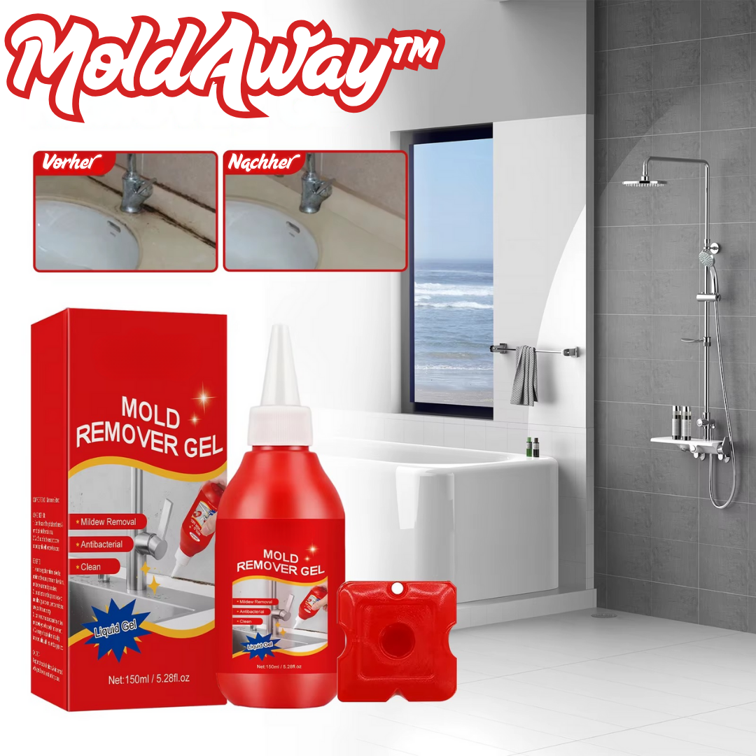 1 + 1 Gratis | MoldAway™ | Effektives Schimmelentferner-Gel für hygienische Sauberkeit und gesunde Räume