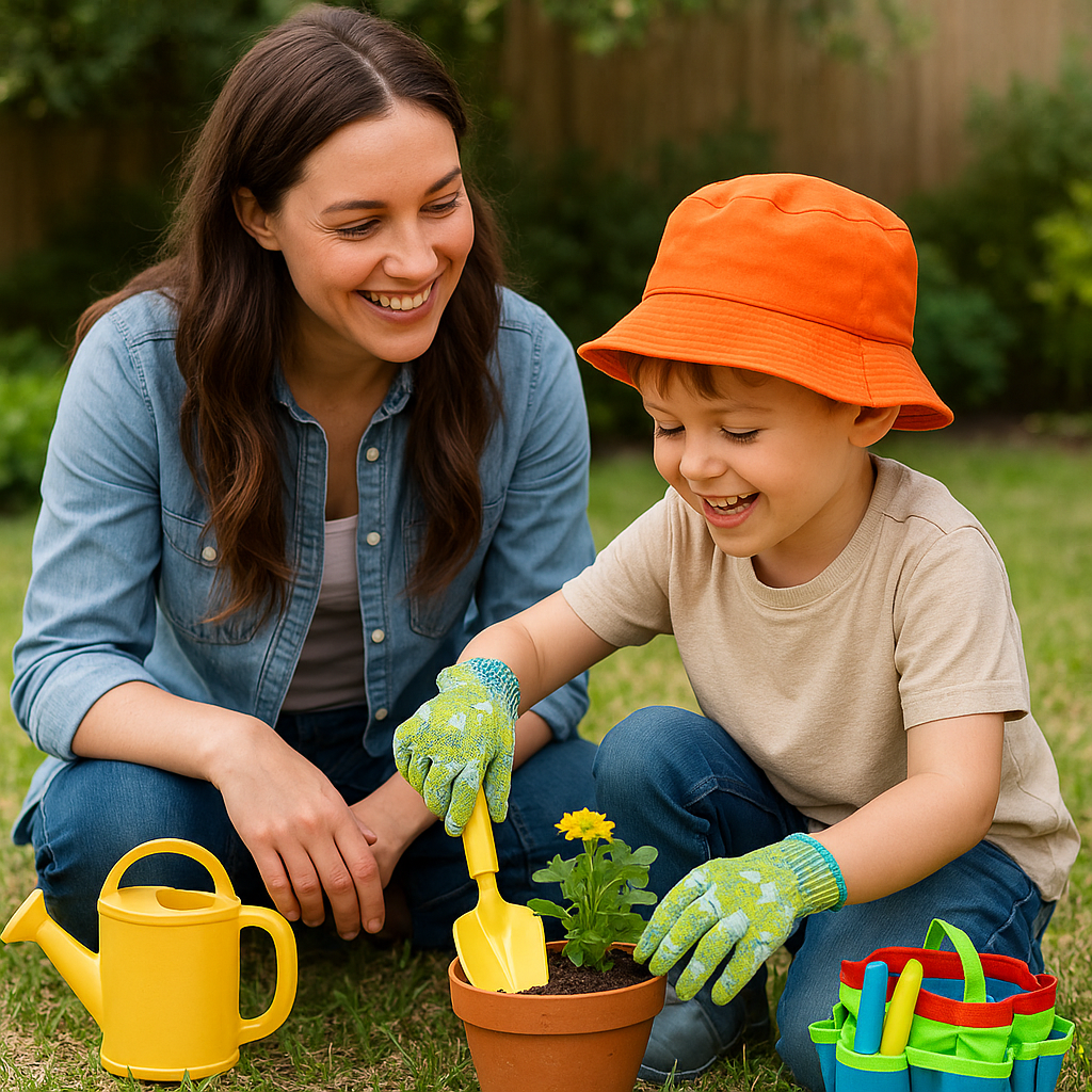 Growlet™ | Sicheres Kinder-Gartenwerkzeug-Set
