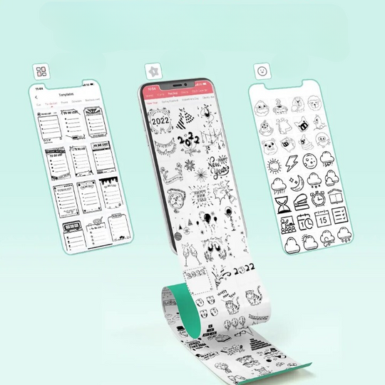 50 % Rabatt | NanoPrint™ | Tragbarer Mini-Drucker für einfache, mobile Ausdrucke