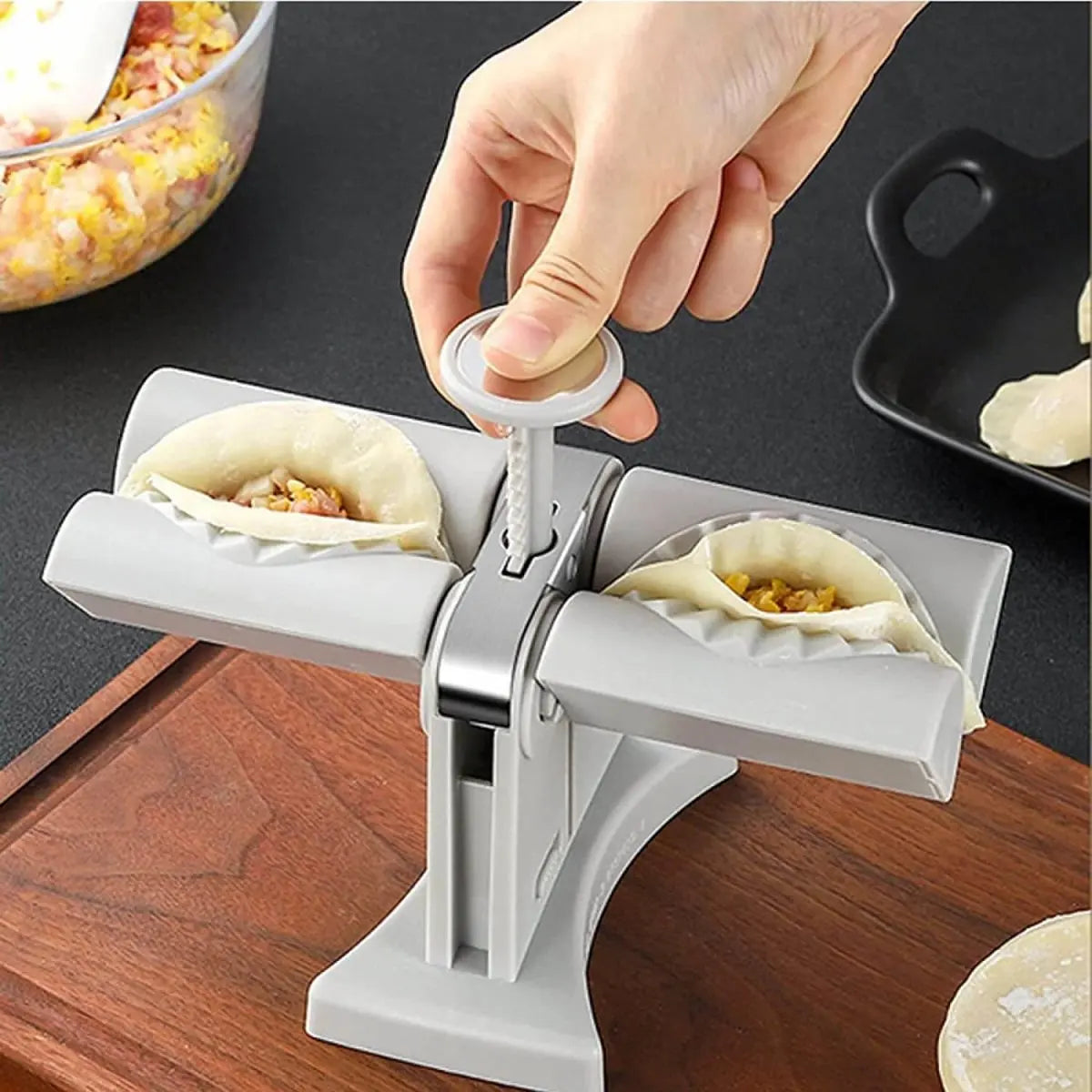 QuickDumpling | Doppelkopf-Knödelmaschine