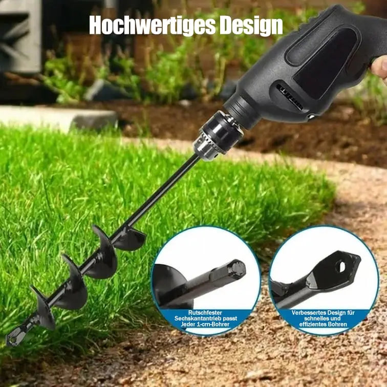 GardenMaster | Effizienter Gartenbohrer für müheloses Pflanzen und Graben