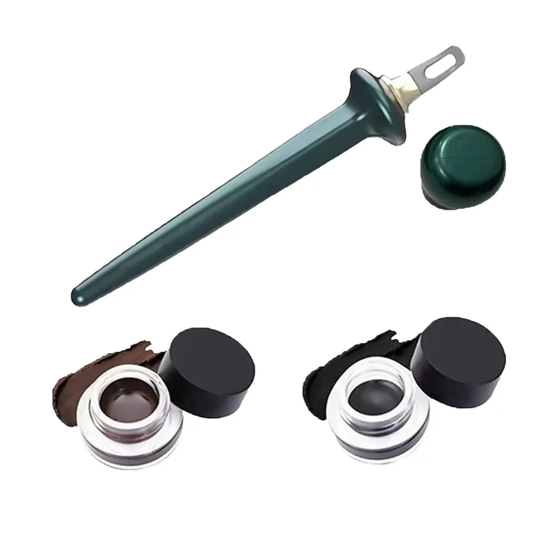 PerfectLine™ | Eyeliner-Set mit ergonomischem Tool & wasserfestem Gel