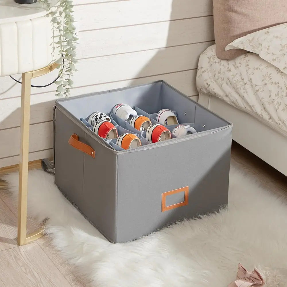 Schuhorganizer | Stapelbar | Platzsparendes Schuhregal für Zuhause