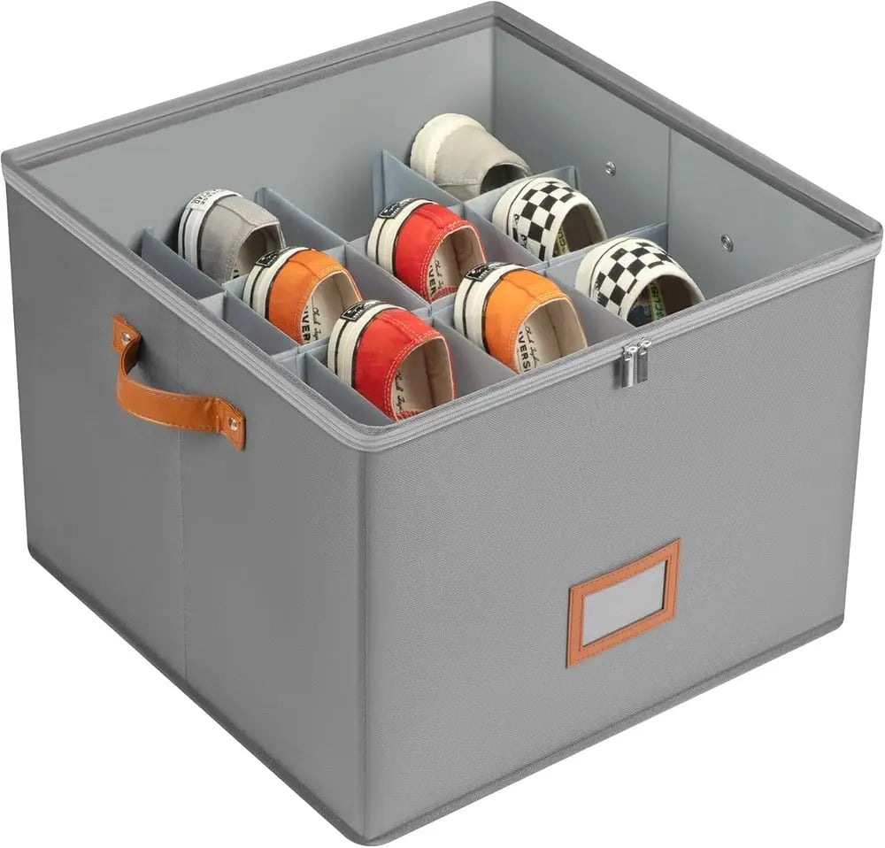 Schuhorganizer | Stapelbar | Platzsparendes Schuhregal für Zuhause