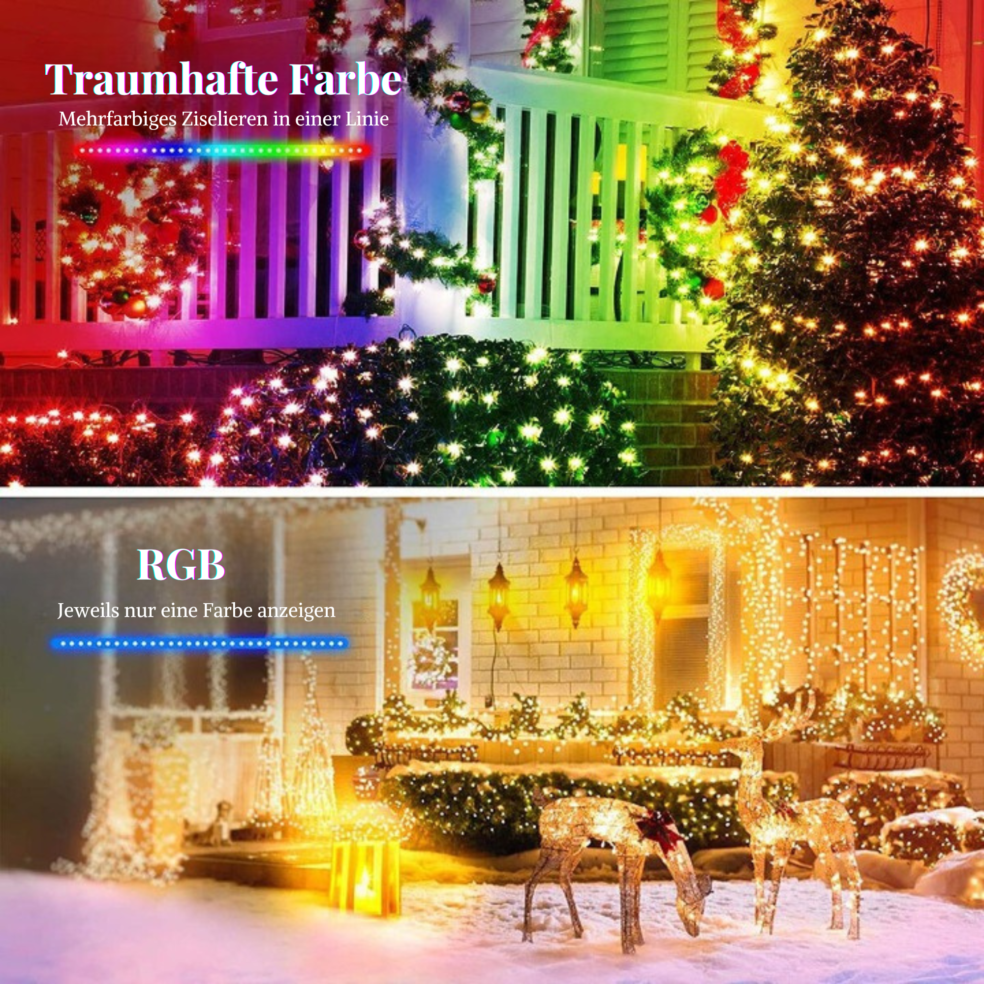 Xmasry™ I Weihnachtsbaum RGB-Lichter