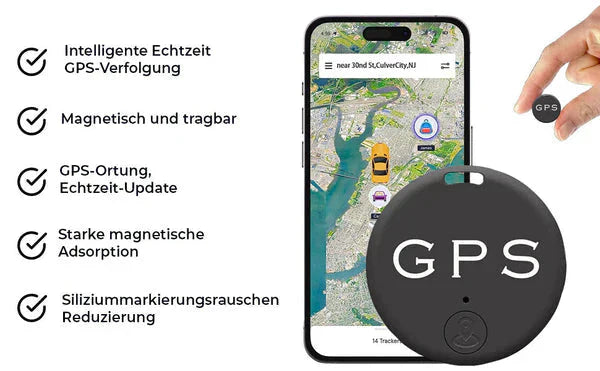 1+1 GRATIS | Mini Magnetischer GPS-Tracker™ | Bleiben Sie verbunden & sicher