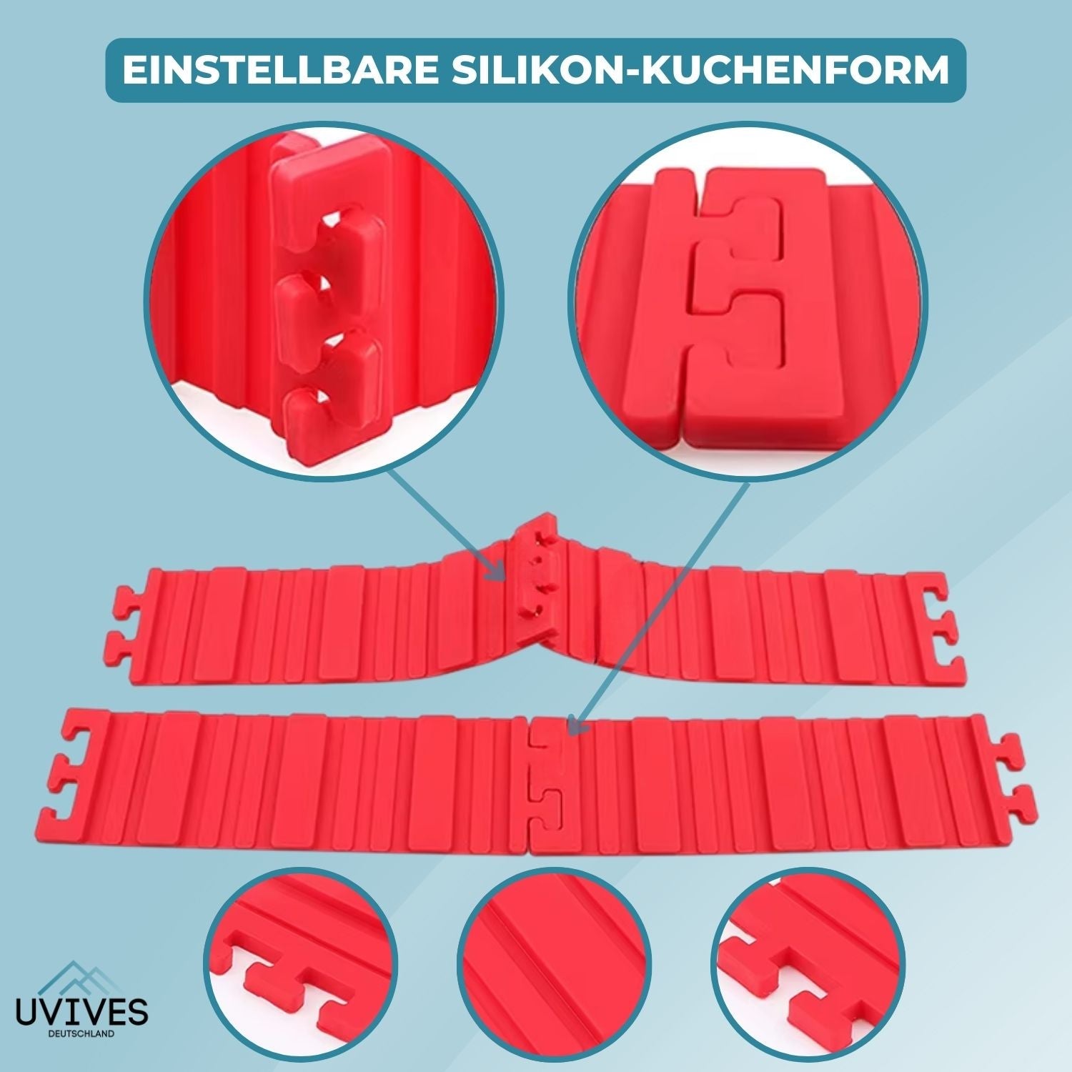 2+2 GRATIS | BakeArt™ | Silikon Kuchen Form DIY